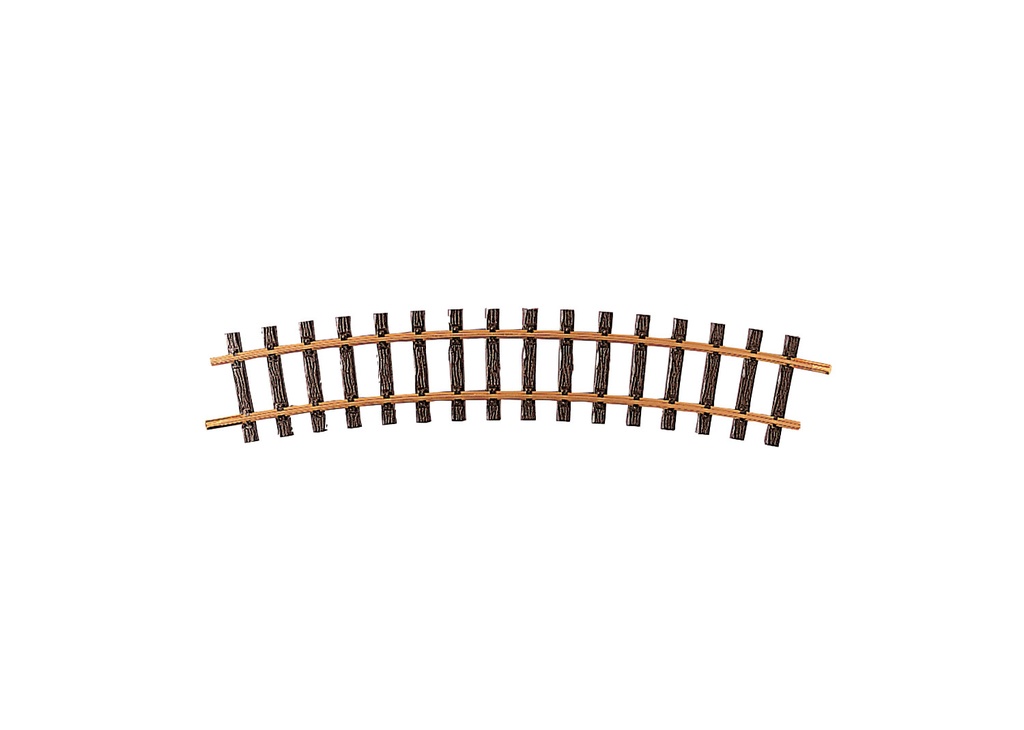 Modelleisenbahn LGB Gebogenes Gleis Radius 22,5°