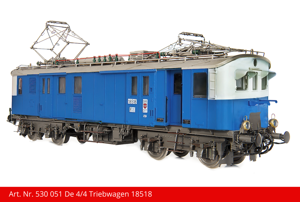 SBB Gepäcktriebwagen De 4/4  18518