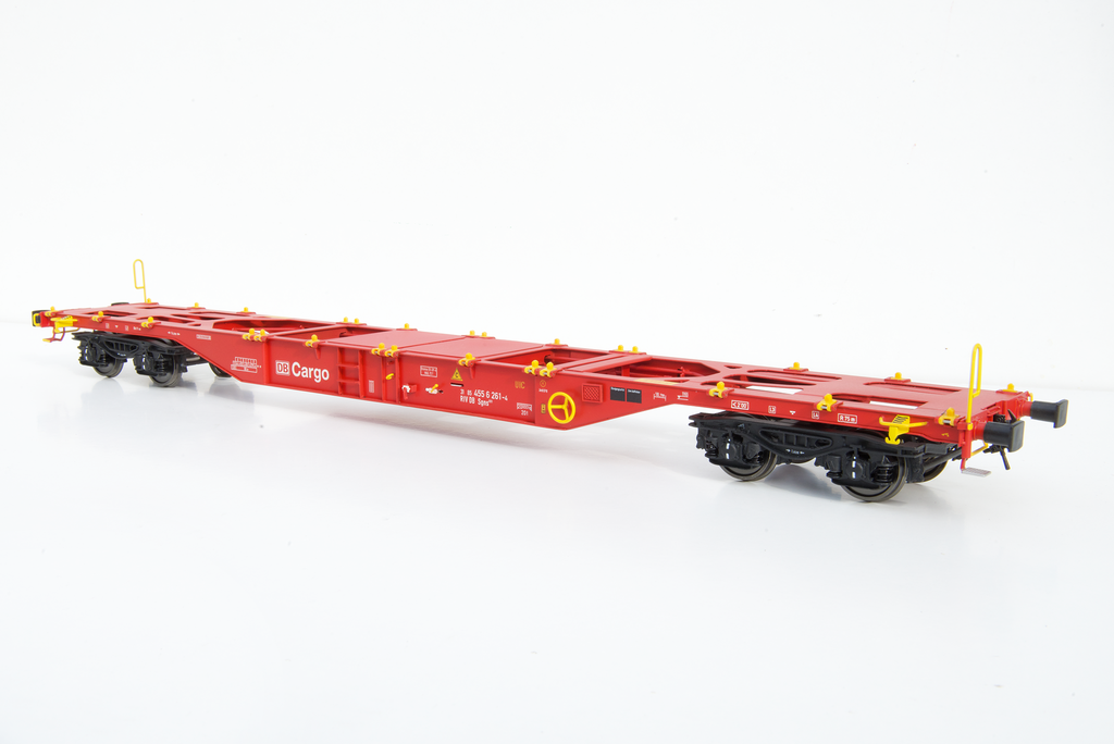 Containertragwagen Sgns DB 31 85 455 2 275-4 verkehrsrot
