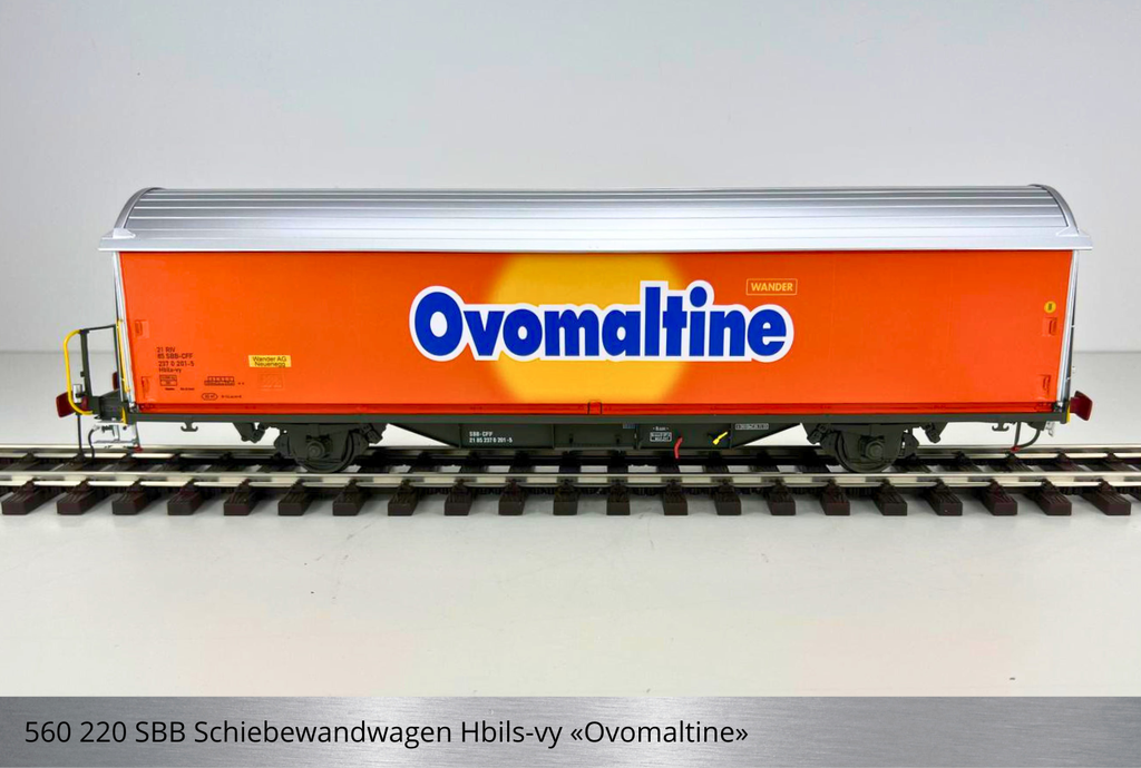 SBB Schiebewandwagen Hbis/Hbils «Ovomaltine»