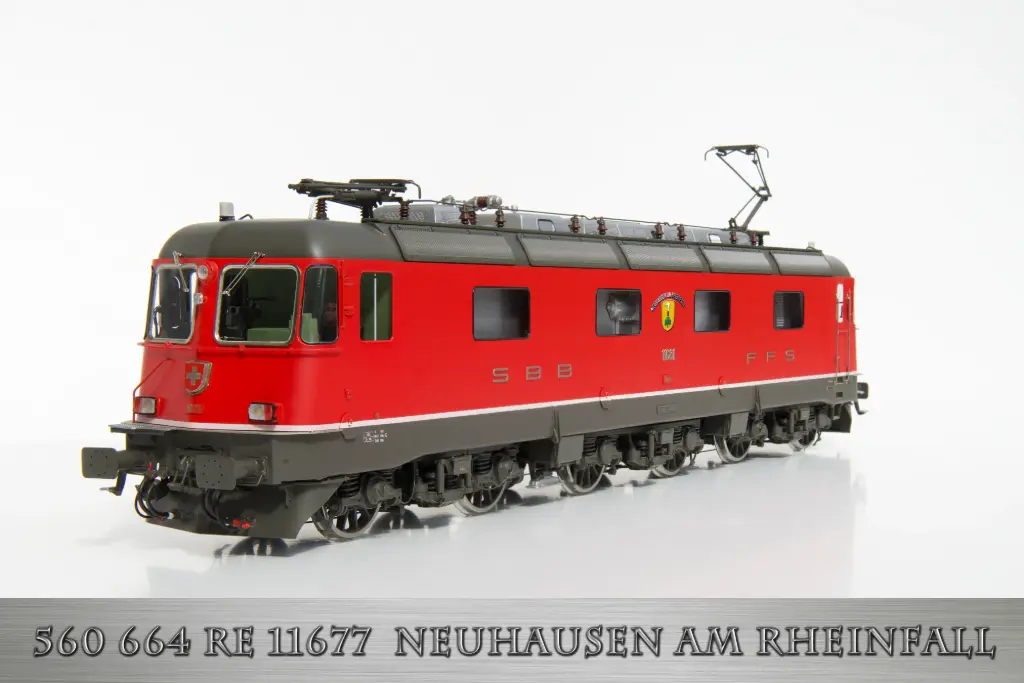 SBB Re 6/6 Elektrolokomotive NEUHAUSEN AM RHEINFALL Spur1  