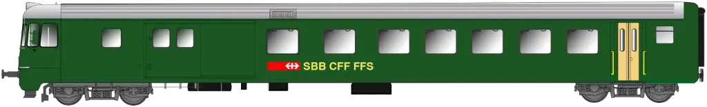 SBB Steuerwagen BDt EW ll Spur1