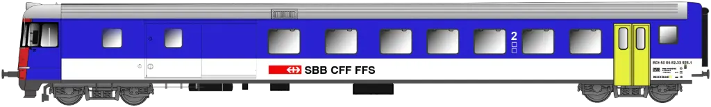SBB Steuerwagen BDt EW ll Spur1 