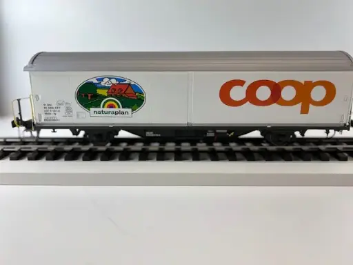 [560 214] SBB Schiebewandwagen Hbis/Hbils Coop| Betriebsnummer.21 RIV 85 SBB-CFF 237 0 131-4