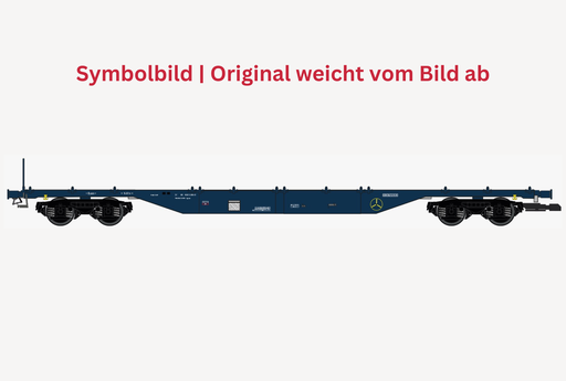 [560 115] Containertragwagen Sgns ERR 37 80 456 5 297-0 blau