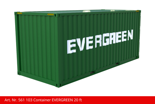 [561 103] Container EVERGREEN 20 ft
