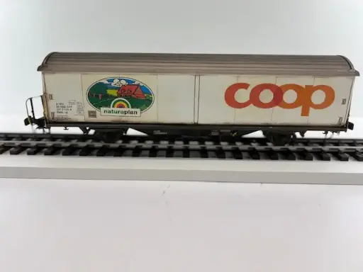 [560 214-1] SBB Schiebewandwagen Hbis/Hbils Coop| Betriebsnummer.21 RIV 85 SBB-CFF 237 0 131-4  mit Becasse Weathering
